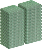 Homaxy 100% Cotton Terry Kitchen Towels, Checkered Designed, Soft and Super by Homaxy