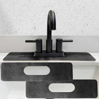 Faucet Mat Bathroom Sink Oval-Hole : AHA HOMEWARE Diatomite Rubber Bathroom by AHAHOMEWARE