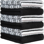 Popcorn Stripe Cotton Kitchen Towels - Image 5