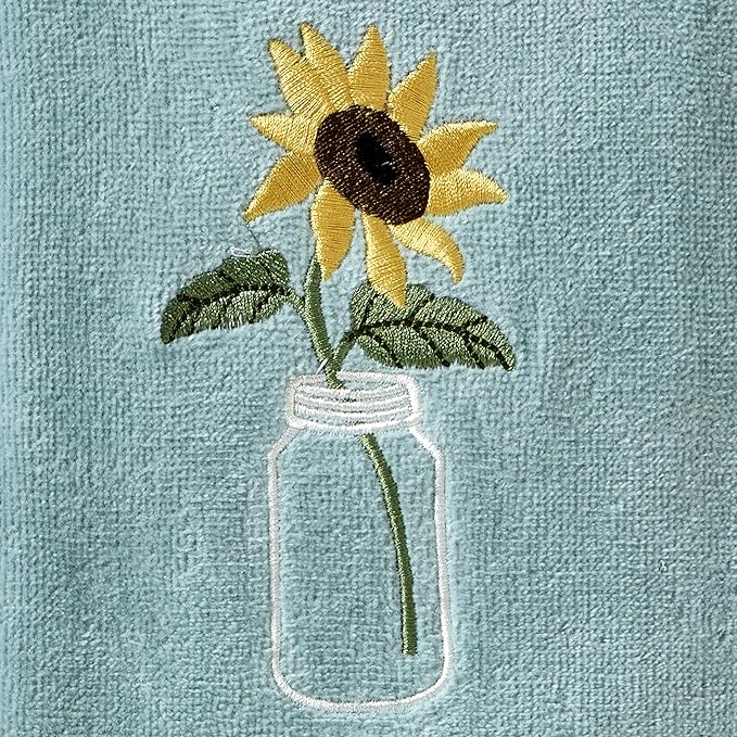 SKL Home by Saturday Knight Ltd. Sunflower in Jar Hand Towel - Image 2