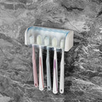 5 Slots Wall Mount Toothbrush Holder - Image 5