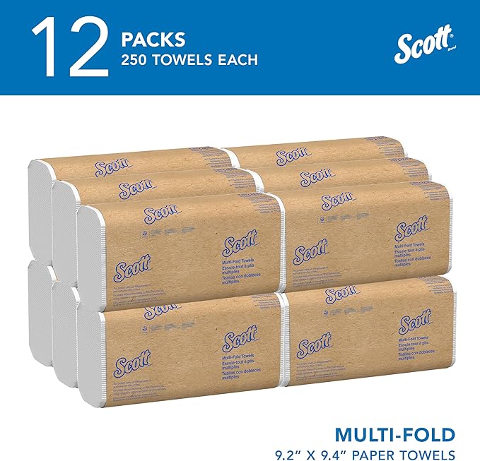 Scott Professional Universal Multifold Paper Towels, Absorbency Pockets - Image 2