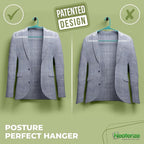 NEATERIZE Clothes Hangers Plastic 100 Pack - Image 3