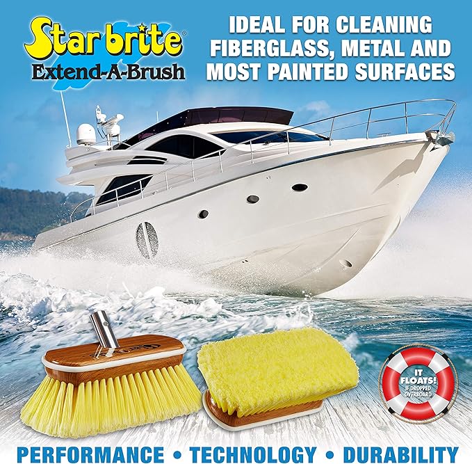 STAR BRITE 8" Premium Cleaning Brush - Image 3