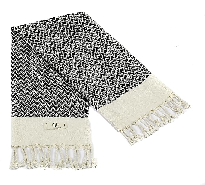 Madamelique Exclusive Hand Towels Set of 2-18 x 40 Inches - Image 6
