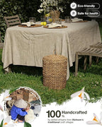 BLUEWEST 3 Gallons Wicker Trash Can - Image 3