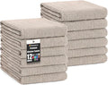 Homaxy Premium Kitchen Towels, Large Cotton Kitchen Hand Towels, Flat and Terry by Homaxy