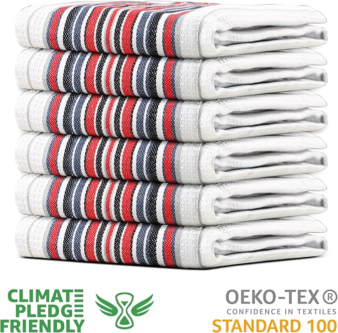 Urban Villa Kitchen Towels, Cotton Dish Towels, Mitered Corners, Ultra Soft - Image 3