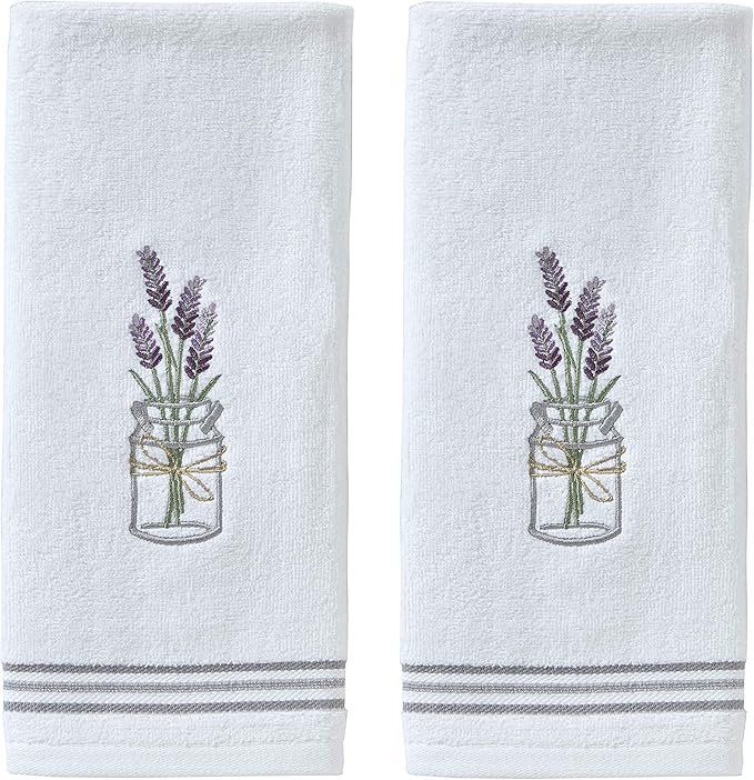 SKL Home by Saturday Knight Ltd. Lavender Hand Towel by SKLHomebySaturdayKnightLtd