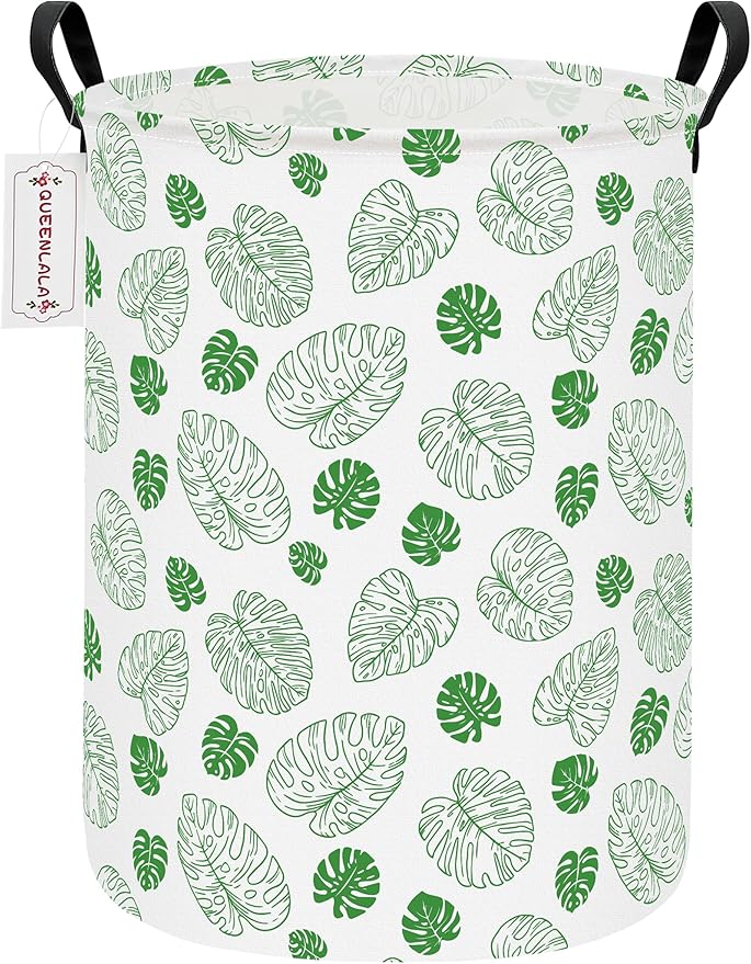 QUEENLALA Large Storage Basket, Laundry Hamper/Bathroom/Home Decor/Collapsible by QUEENLALA
