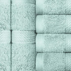 Superior Solid Egyptian Cotton Face Towel Set - Image 4