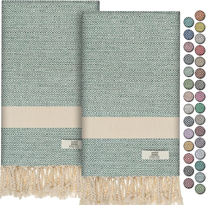 Turkish Hand Towels by EPHESUSTOWELS