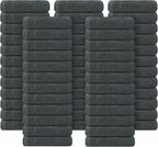 Tens Towels Pack of 60 Washcloths, 12 x 12 Inches, Lighter Weight, Quick to Dry - Image 9
