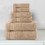 Elegant Comfort Luxury 6-Piece Towel Set, Premium Soft 100% Turkish Cotton - Image 2
