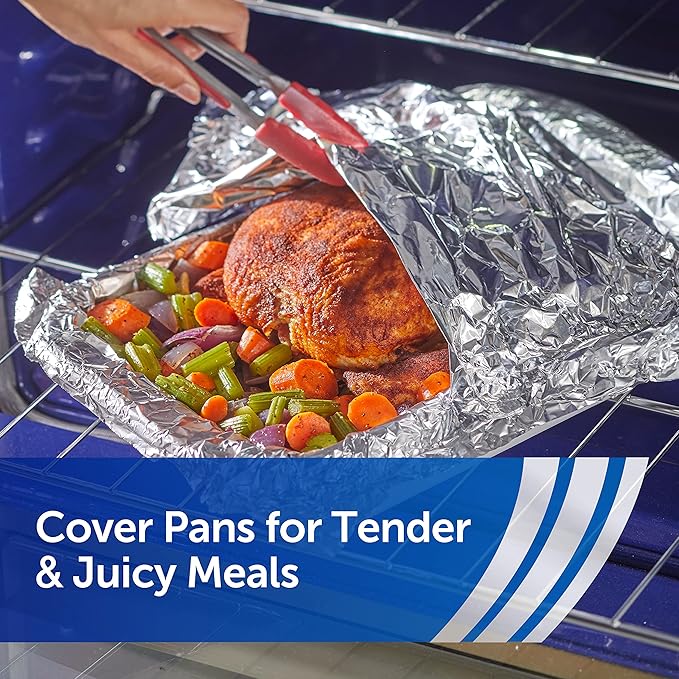 Reynolds Wrap Heavy Duty Aluminum Foil Roll, Thick Heavy Duty Foil - Image 10