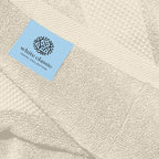 White Classic Luxury Ivory Hand Towels - Image 5
