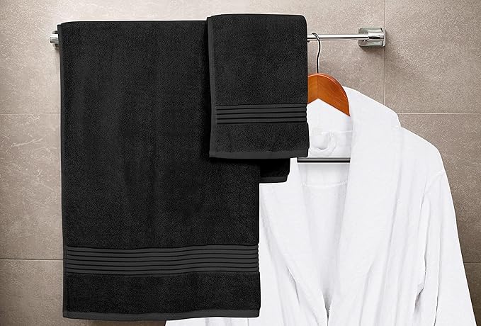 Utopia Towels 8 Piece Premium Towel Set, 2 Bath, 2 Hand, and 4 Washcloths - Image 7
