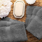 Superior Solid Egyptian Cotton Face Towel Set - Image 4