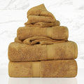 Superior Egyptian Cotton Pile 6-Piece Towel Set, Includes 2 Bath, 2 Hand by SUPERIOR
