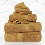 Superior Egyptian Cotton Pile 6-Piece Towel Set, Includes 2 Bath, 2 Hand - Image 2