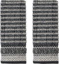 SKL Home Lewis 100% Cotton Premium 2-Piece Hand Towel Set, 600 GSM, Reversible by SKLHomebySaturdayKnightLtd