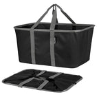 CleverMade Collapsible Laundry Tote 2-Pack – Foldable Carry-All Storage Bin - Image 7