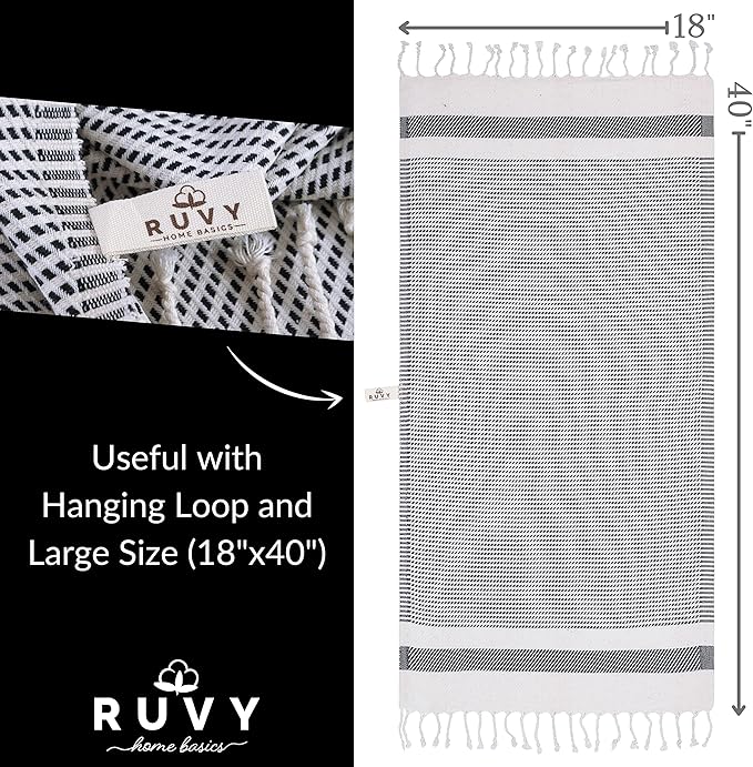 Ruvy Home Basics Turkish Hand Towels - Image 3
