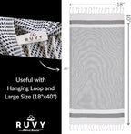 Ruvy Home Basics Turkish Hand Towels - Image 3