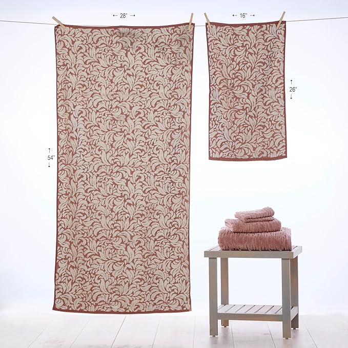 SKL Home Renan 100% Turkish Cotton Premium Bath Towel, 600 GSM, Soft & - Image 6