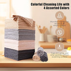 MOONQUEEN 72 Pack Microfiber Cleaning Cloth - Image 4