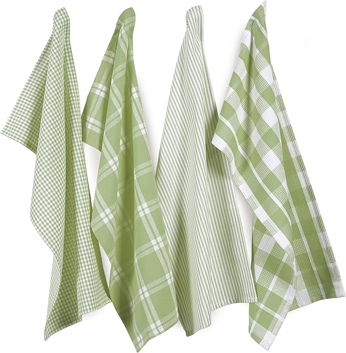LANE LINEN 100% Cotton Kitchen Dish Cloths, Ultra Soft Absorbent Quick Drying by LaneLinen