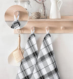 Utopia Towels Grey & White Dish Towels 100% Ring Spun Cotton Highly Absorbent & - Image 7