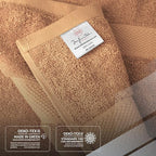Infinitee Xclusives Luxury 100% Cotton Towel Set – 8 Piece Bathroom Towel Set – - Image 5