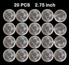 20Pcs Bathroom Sink Drain Strainer Screen Mesh, 2.75'' Stainless Steel Slop - Image 6