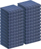 Homaxy 100% Cotton Terry Kitchen Towels, Checkered Designed, Soft and Super by Homaxy