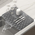 Silicone Dish Drying Mat for Kitchen Counter or Sink by Unknown