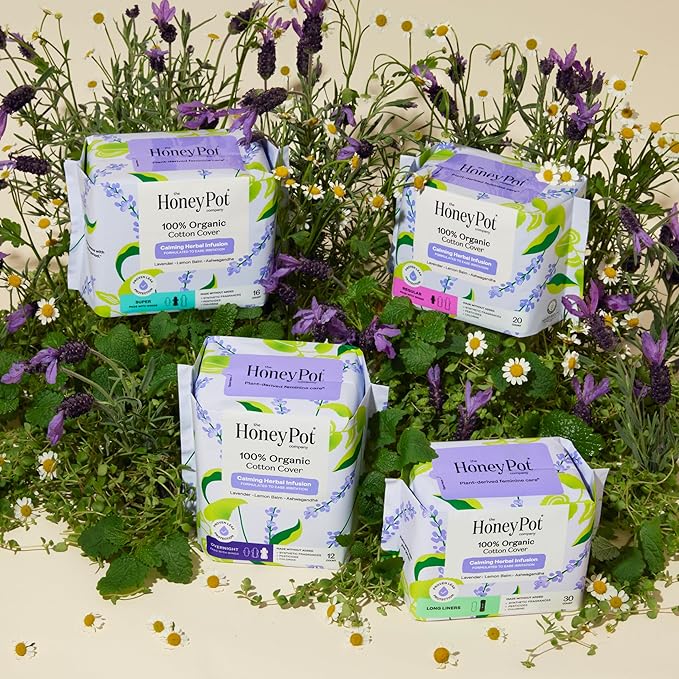 Honey Pot Calming Overnight Sanitary Pads - Image 6