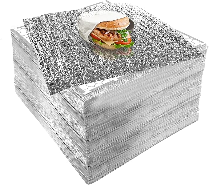 Insulation Sandwich Wrapping Paper Aluminum Foil Sheets by XpressPak