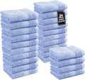 LANE LINEN Blue Wash Cloths by LaneLinen
