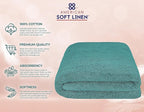American Soft Linen 100% Cotton 600 GSM Turkish 40x80 Oversized Bath Towel Sheet - Image 4