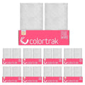 Colortrak Embossed Sheets Silver Aluminum Foil Pop-up Dispenser, 8 Boxes by Colortrak