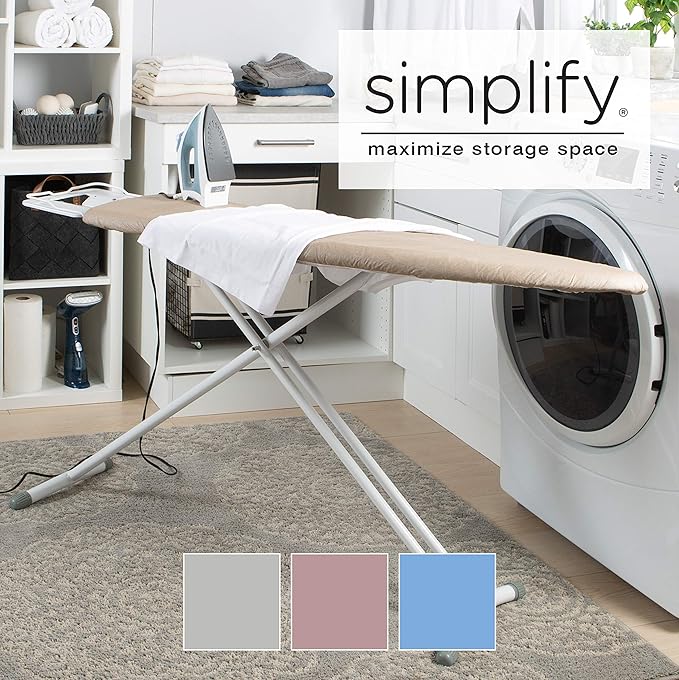 Simplify Ironing Board Cover and Pad | Silicone Coated | Scorch Resistant | - Image 6