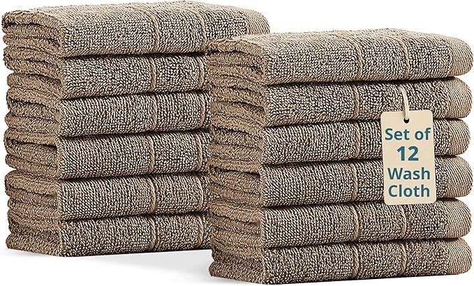 Casa Platino Washcloths Set by CasaPlatino