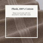 Modern Threads Ophelia 6-Piece 100% Cotton Towel Set – Reversible Yarn Dyed - Image 5