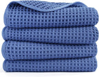 POLYTE 430 GSM Microfiber Lint Free Hand Towel, 16 x 30 in, 4 Pack by Polyte