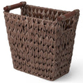 GRANNY SAYS Woven Trash Basket, Wicker Bathroom Trash Can by GRANNYSAYS