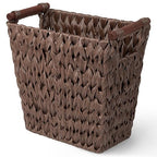 GRANNY SAYS Woven Trash Basket, Wicker Bathroom Trash Can by GRANNYSAYS