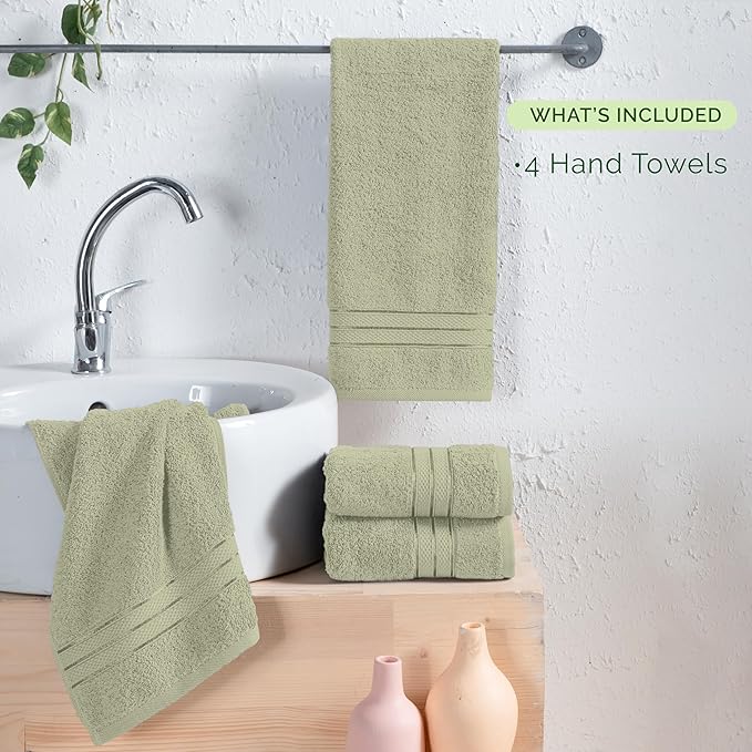 Elegant Comfort Three Line Popcorn Towel Set - Image 4