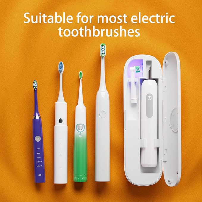 iHave Toothbrush Sanitizer for Electric Toothbrushes, Portable UV Toothbrush - Image 2