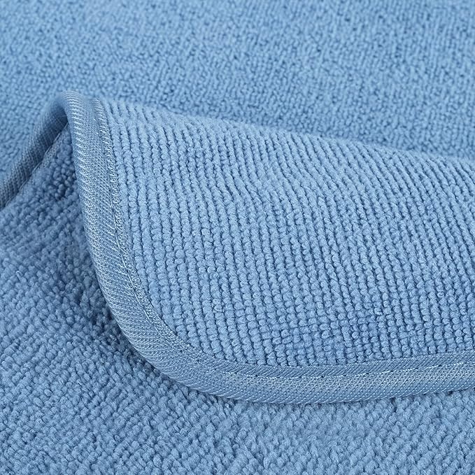 POLYTE Premium Lint Free Microfiber Washcloth Face Towel, 13 x 13 in - Image 2